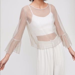 Aritzia Babaton humbert sheer top